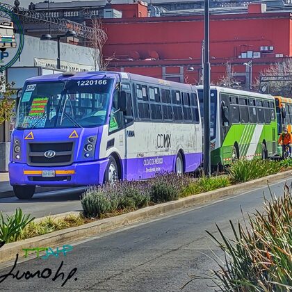 DINA Runner 10 en Av. Hidalgo