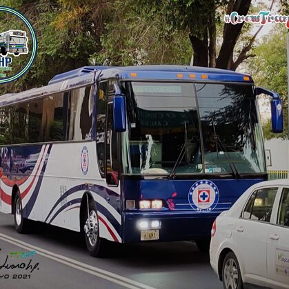 El buss 340 de Cruz Azul Periférico