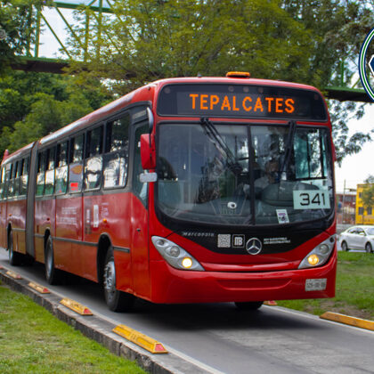 Mercedes Benz Marcopolo Grand Viale TSA-341 en Nícolas Bravo Línea 2