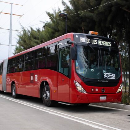 Mercedes Benz Marcopolo MP60 Exprés CORENSA-2624 Preparatoria1 Línea 5