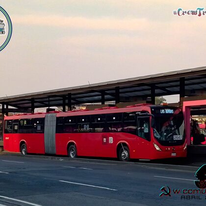 Mercedes Benz Marcopolo MP60 Exprés CORENSA-2647 en Archivo General de la Nación Línea 5