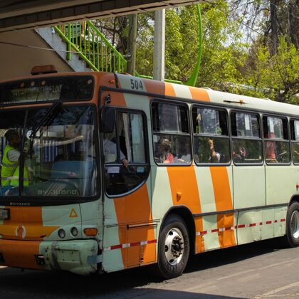 Mercedes Benz Marcopolo Torino 2002 504 en Velódromo SEFI STC Metro L9