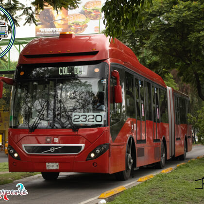 Volvo 7300 CE4-2320 en Nicolás Bravo Línea 2