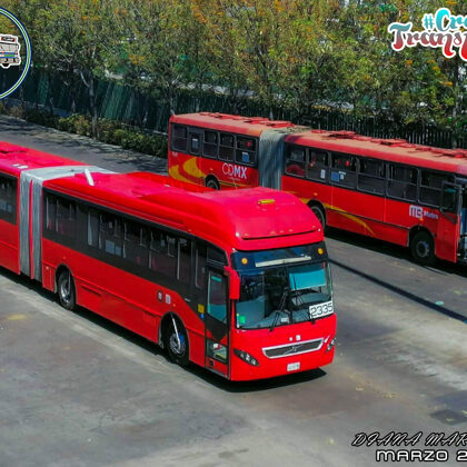 Volvo 7300 CE4-2335 MercedesBenz Marcopolo Grand Viale TSA-347 en Tepalcates Línea 2