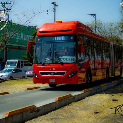 Volvo 7300 CE4-2336 en Nicolás Bravo Línea 2