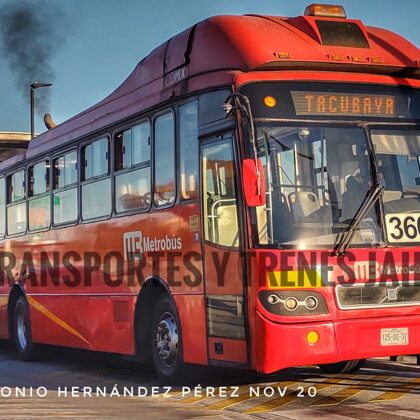 Volvo 7300 CTT-360 en Metro Coyuya Línea 2