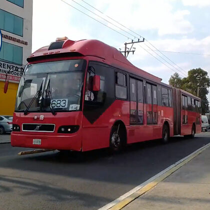 Volvo 7300 RTP-683 en Atlalilco Línea T