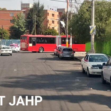 Volvo 7300 nuevo llegando al Módulo 4A de RTP