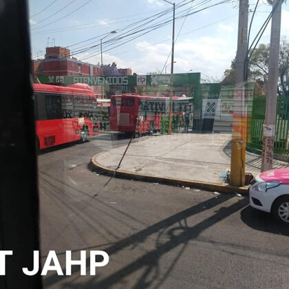 Volvo 7300 nuevo llegando al Módulo 4A de RTP