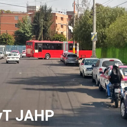 Volvo 7300 nuevo llegando al Módulo 4A de RTP