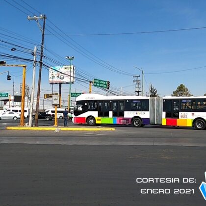 Volvo 7300 24 en Puente de Fierro Línea II en Pruebas Preoperativas