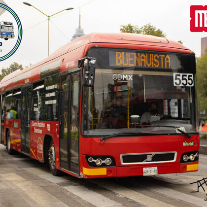 Volvo 7700 Híbrido CCASA-555 en Hidalgo Línea 4 Ruta Norte