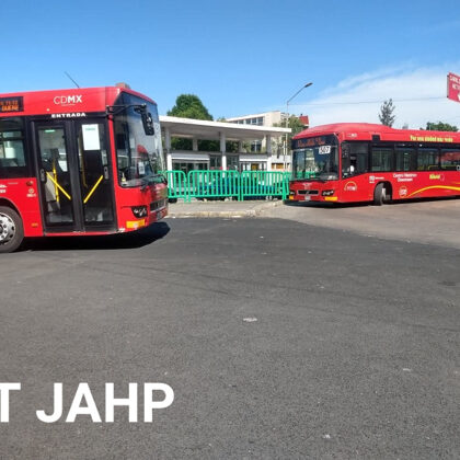 Volvo 7700 Hibrido y Diesel de Conexión en Buenavista Línea 4