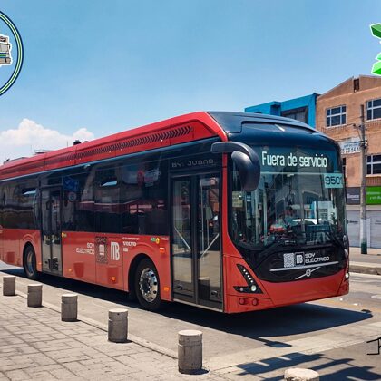 Volvo 7900 Conexión-9501 en Garrido Línea 7