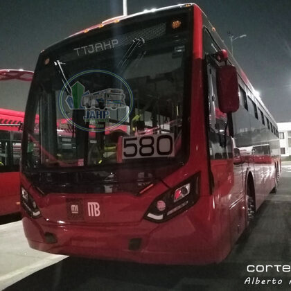 Volvo CAIO Induscar 2021 15m Conexión-580 en Patio de Encierro de CCASA