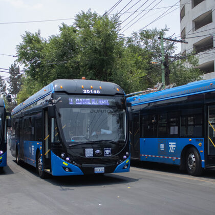 Yutong ZK5120C 20034, 20095 y 20140 en Doctor Pascua Línea 1