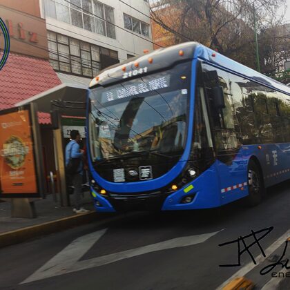 Yutong ZK5180C 21041 en Antonio Solis Línea 1